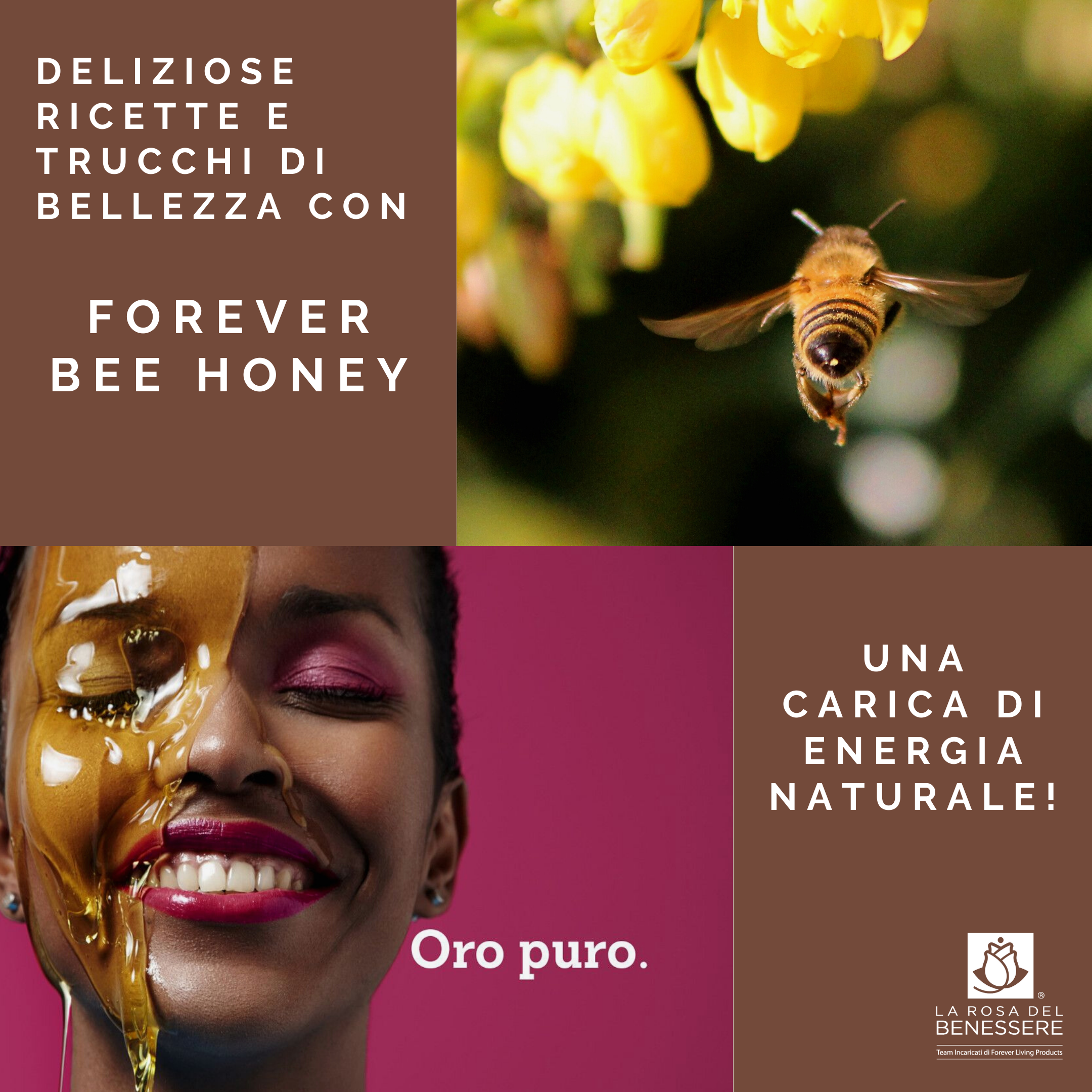FOREVER BEE HONEY - Il miele d’api, naturalmente dolce e facilmente digeribile - SUCCOALOEVERA - FOREVER LIVING PRODUCTS