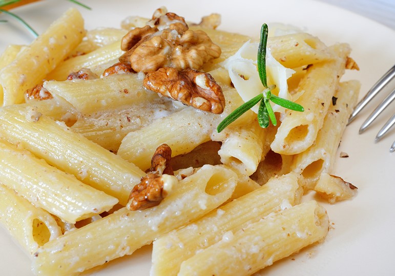 Penne Lunghe alla Fornaia con Aloe Vera