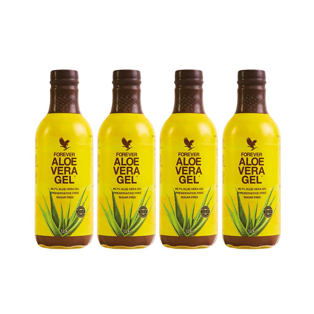 4 PACK ALOE VERA GEL